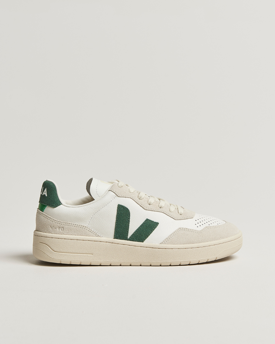 Uomini | Sneakers | Veja | V-90 Sneaker Extra White/Cyprus