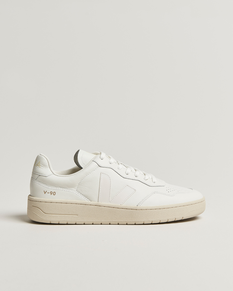 Uomini | Sneakers | Veja | V-90 Sneaker Extra White