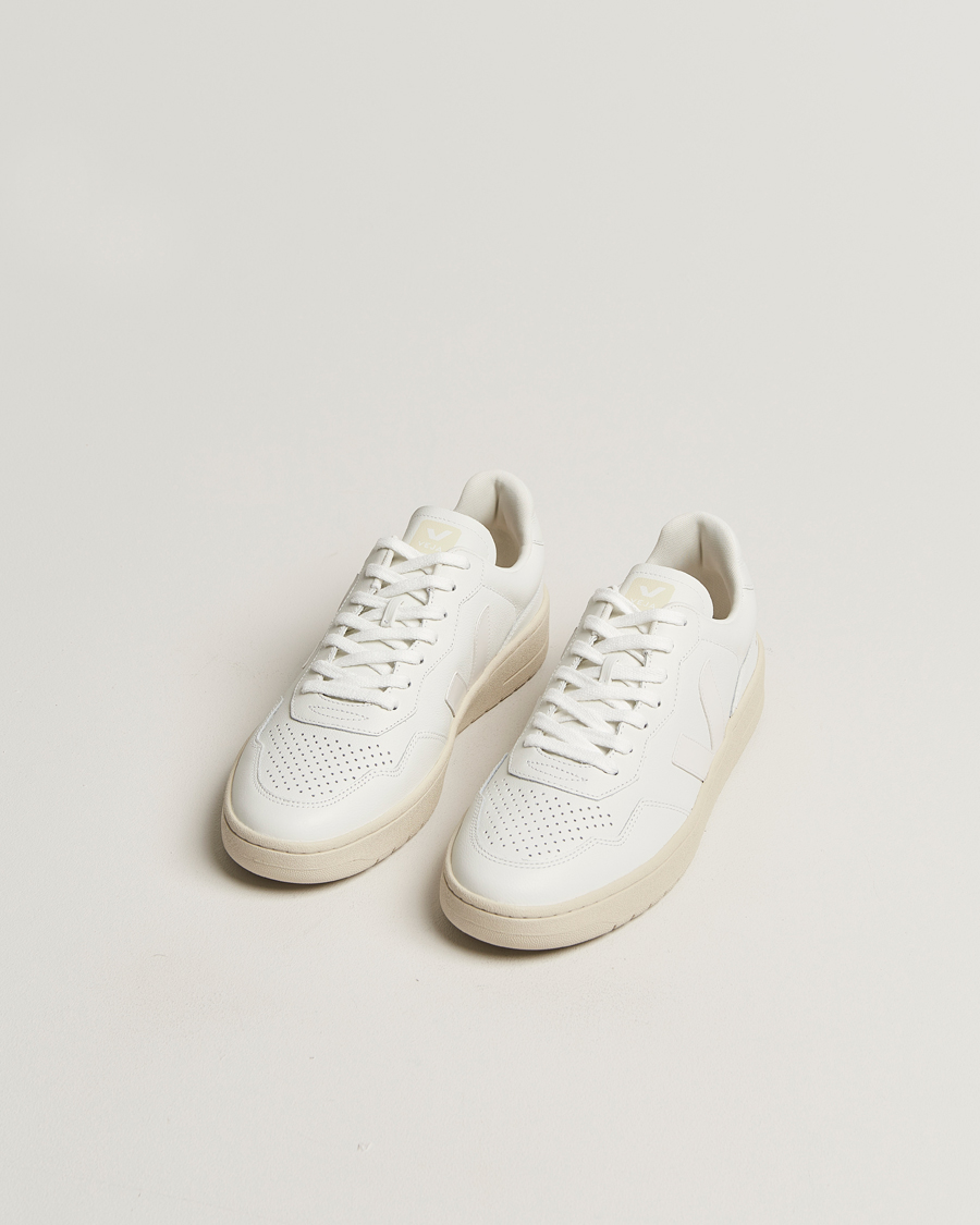 Uomini | Sneakers | Veja | V-90 Sneaker Extra White
