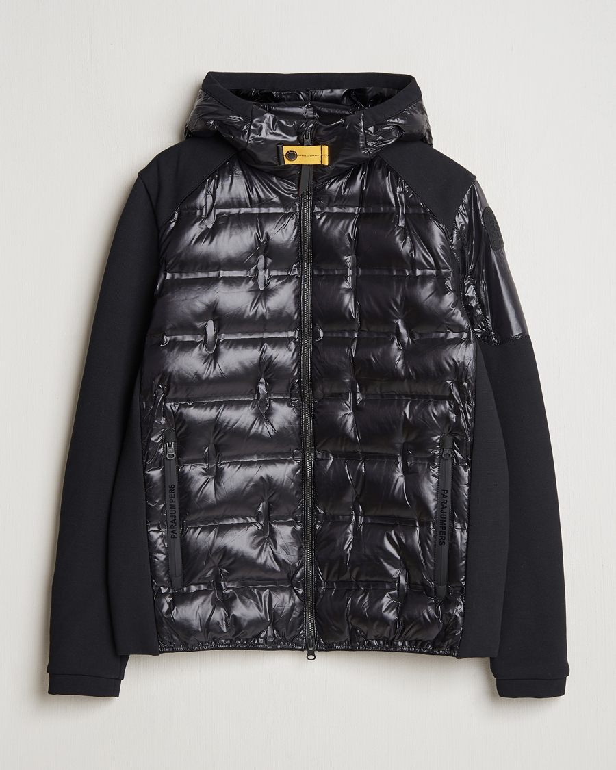 Uomini | Giacche | Parajumpers | Gyles Piquet Puffer Hybrid Jacket Black