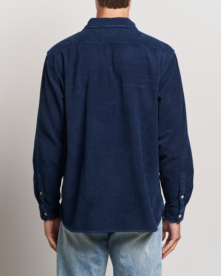 Uomini | Camicie | Levi's | Jackson Corduroy Worker Shirt Enzo Vintage Indigo