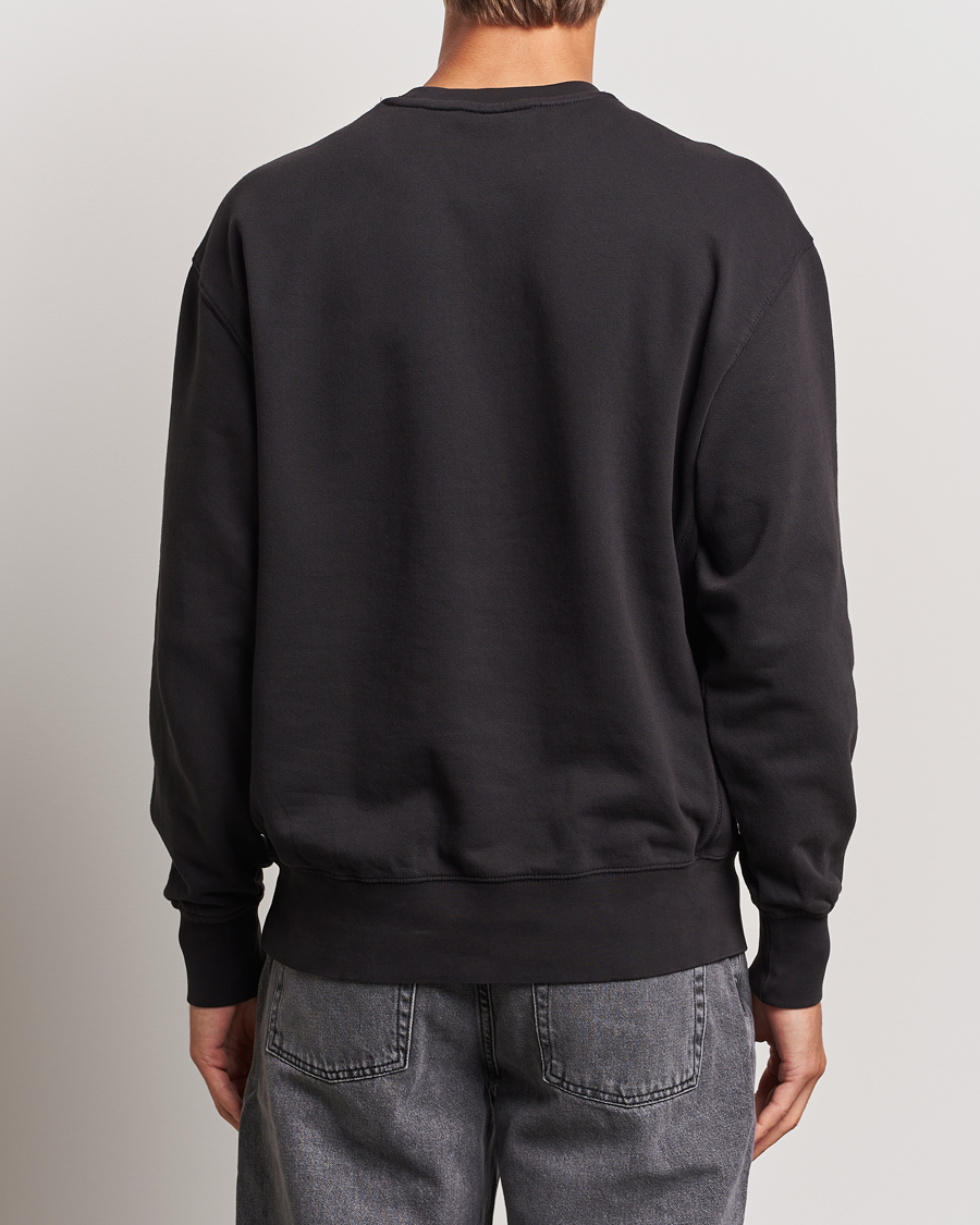 Uomini | Maglieria | Levi's | Garment Dyed Authentic Crew Neck Sweatshirt Black