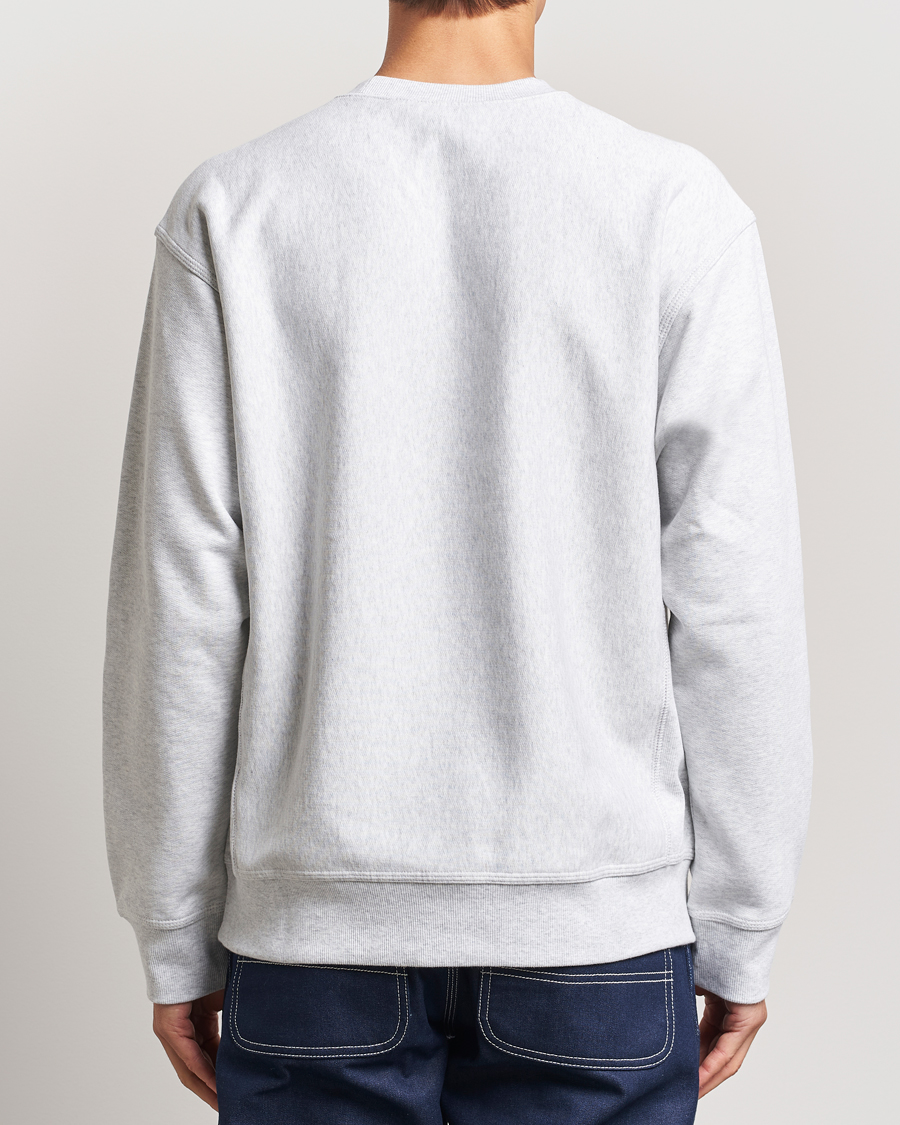 Uomini | Maglieria | Carhartt WIP | American Script Sweatshirt Ash Heather