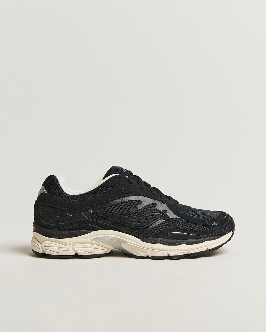 Uomini | Sneakers | Saucony | Progrid Omni 9 Running Sneaker Black/Cream