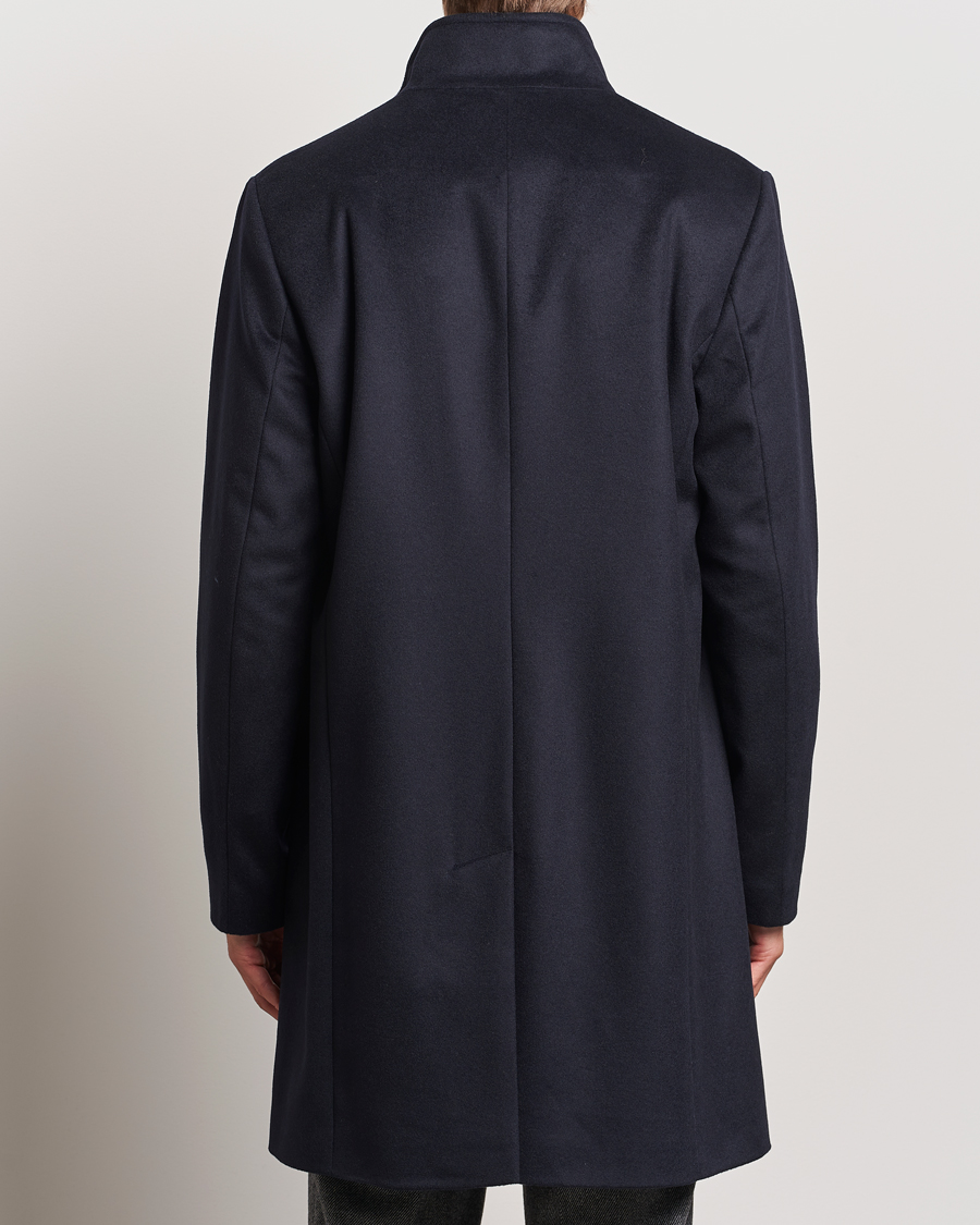 Uomini | Giacche | J.Lindeberg | Jesse Melton Cashmere Coat Navy
