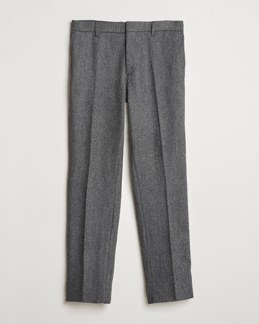 Uomini | Pantaloni | J.Lindeberg | Soren Twill Cash Flannel Pants Night Owl