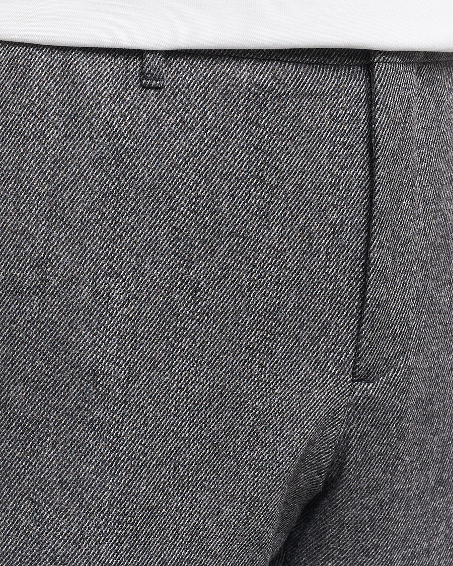 Uomini | Pantaloni | J.Lindeberg | Soren Twill Cash Flannel Pants Night Owl