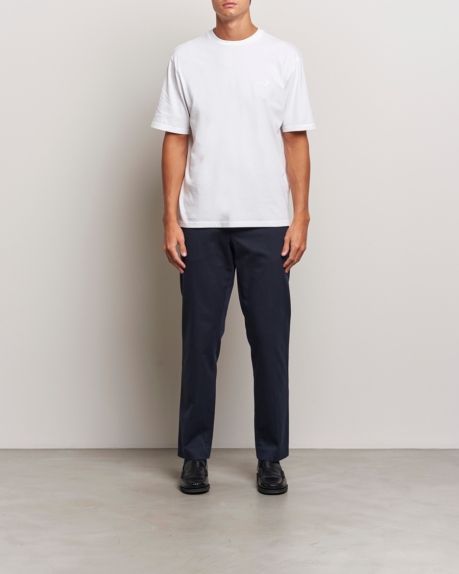 Uomini | Pantaloni | J.Lindeberg | Lois Flannel Twill Pants Navy