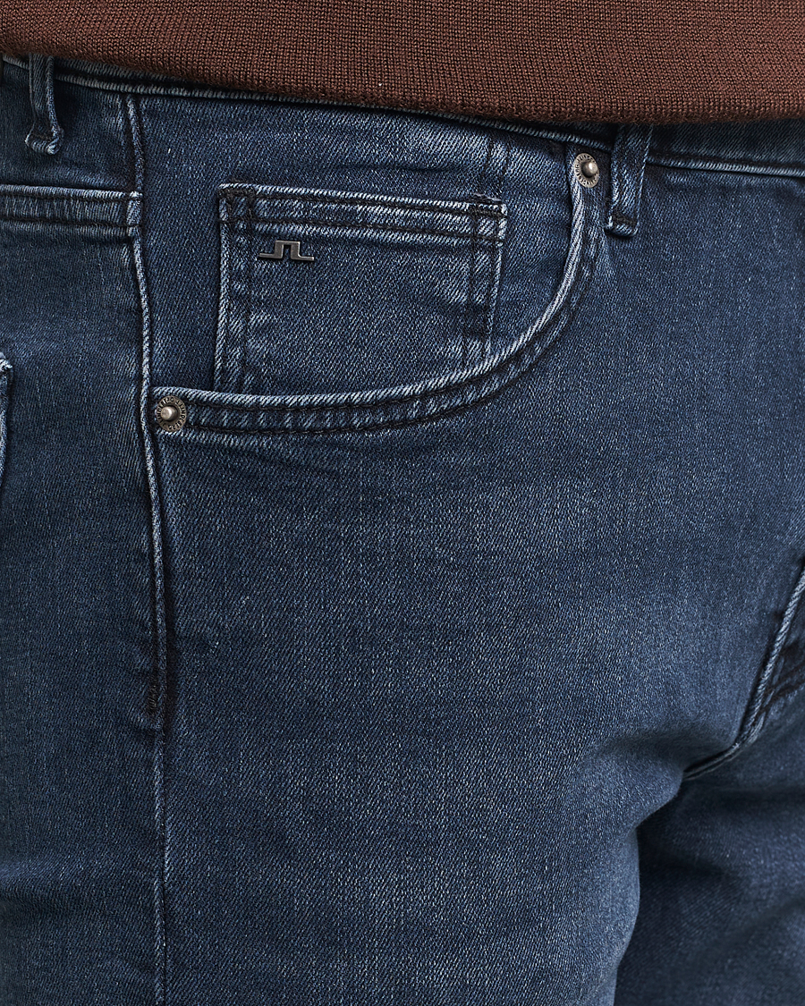 Uomini | Jeans | J.Lindeberg | Jay Active Jeans Dark Blue