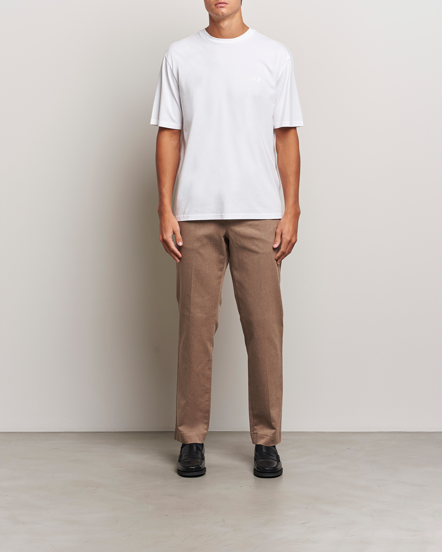 Uomini | T-shirt | J.Lindeberg | Hale Logo T-Shirt White