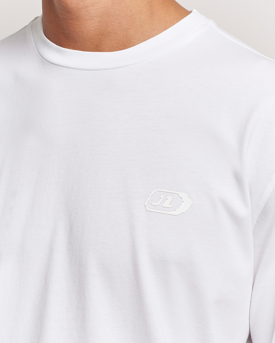 Uomini | T-shirt | J.Lindeberg | Hale Logo T-Shirt White