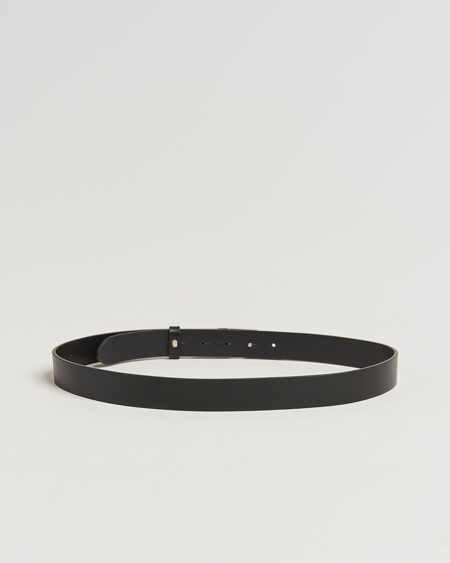 Uomini | J.Lindeberg Bridge Logo Belt Black | J.Lindeberg | Bridge Logo Belt Black