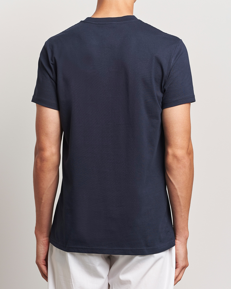 Uomini | T-shirt | Bread & Boxers | Crew Neck Regular T-Shirt Dark Navy