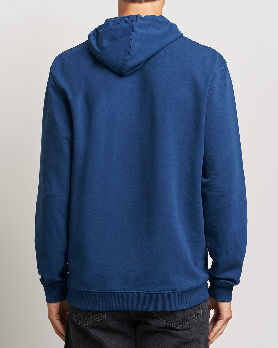 Uomini | Maglieria | Bread & Boxers | Loungewear Hoodie Ink Blue