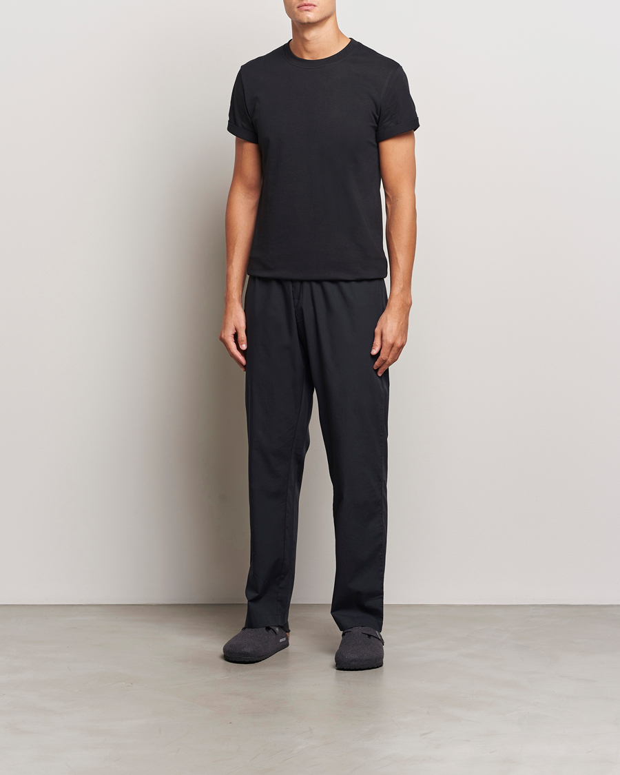 Uomini | Accappatoi & Pigiami | Bread & Boxers | Woven Pyjama Pant Dark Navy