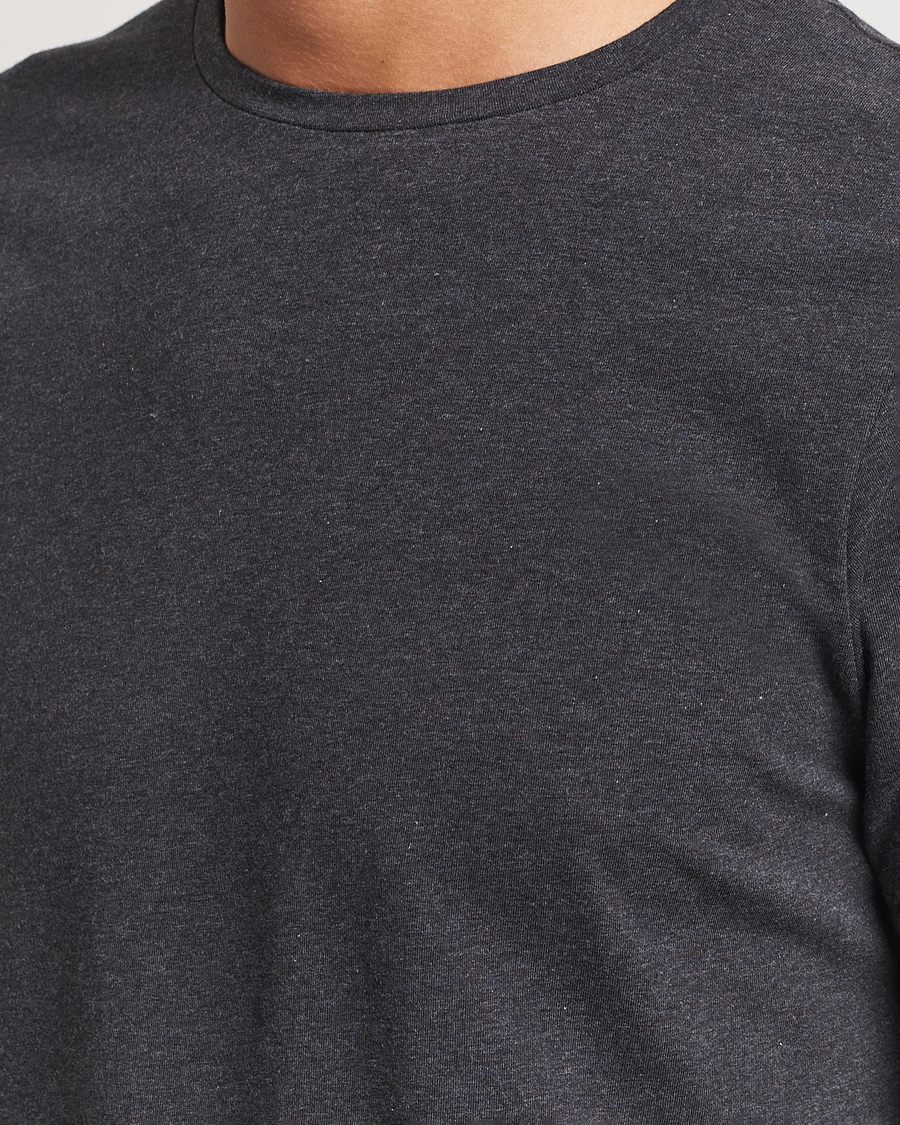 Uomini | T-shirt | Bread & Boxers | 2-Pack Crew Neck T-Shirt Dark Grey Melange