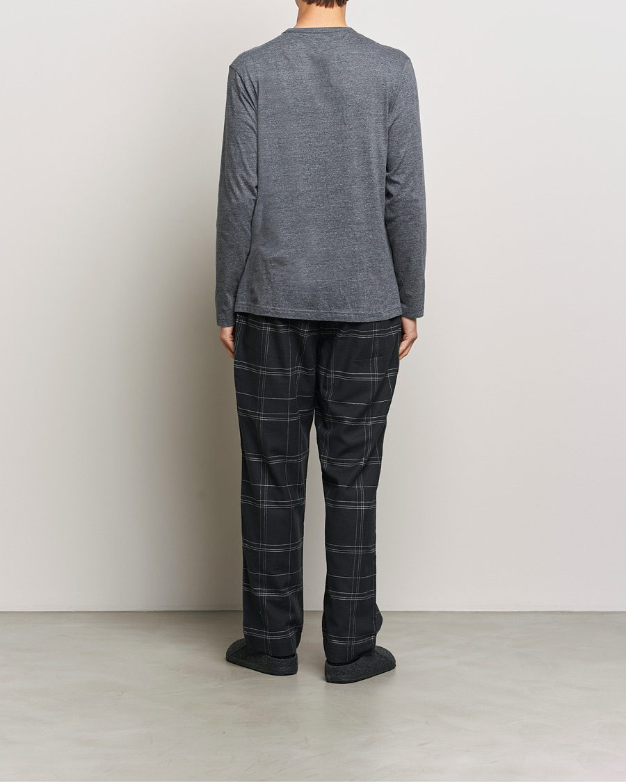 Uomini | Accappatoi & Pigiami | Calvin Klein | Cotton Pyjama Set Charcoal/Black