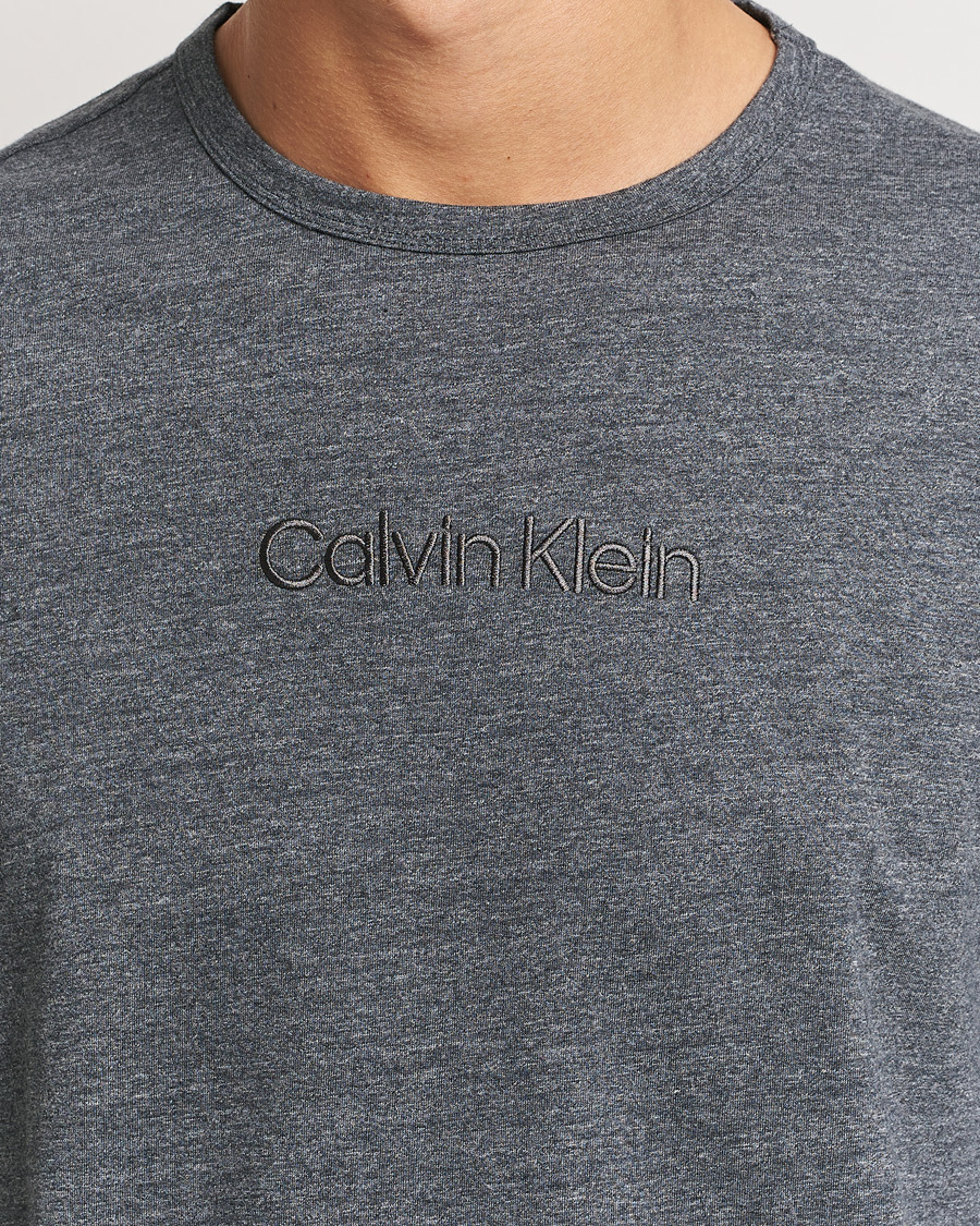 Uomini | Accappatoi & Pigiami | Calvin Klein | Cotton Pyjama Set Charcoal/Black