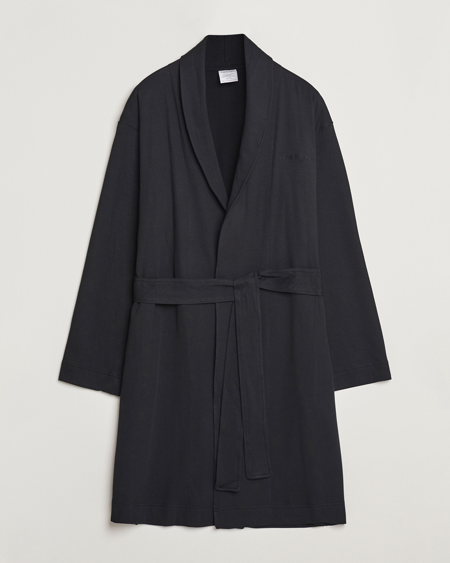 Uomini | Accappatoi & Pigiami | Calvin Klein | Cotton Robe Black