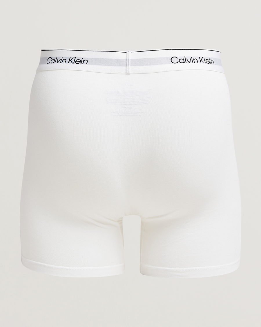 Uomini | Biancheria intima | Calvin Klein | 3-Pack Icon Cotton Stretch Boxer Brief White
