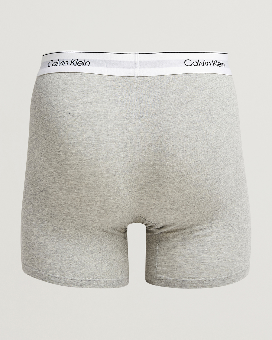 Uomini | Biancheria intima | Calvin Klein | 3-Pack Icon Cotton Stretch Boxer Brief Grey/Black/White