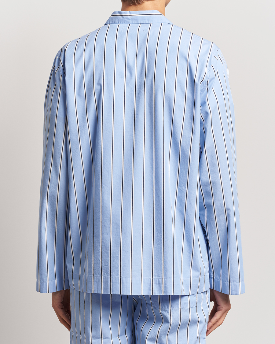 Uomini | Accappatoi & Pigiami | Tekla | Poplin Pyjama Shirt Basset Stripes