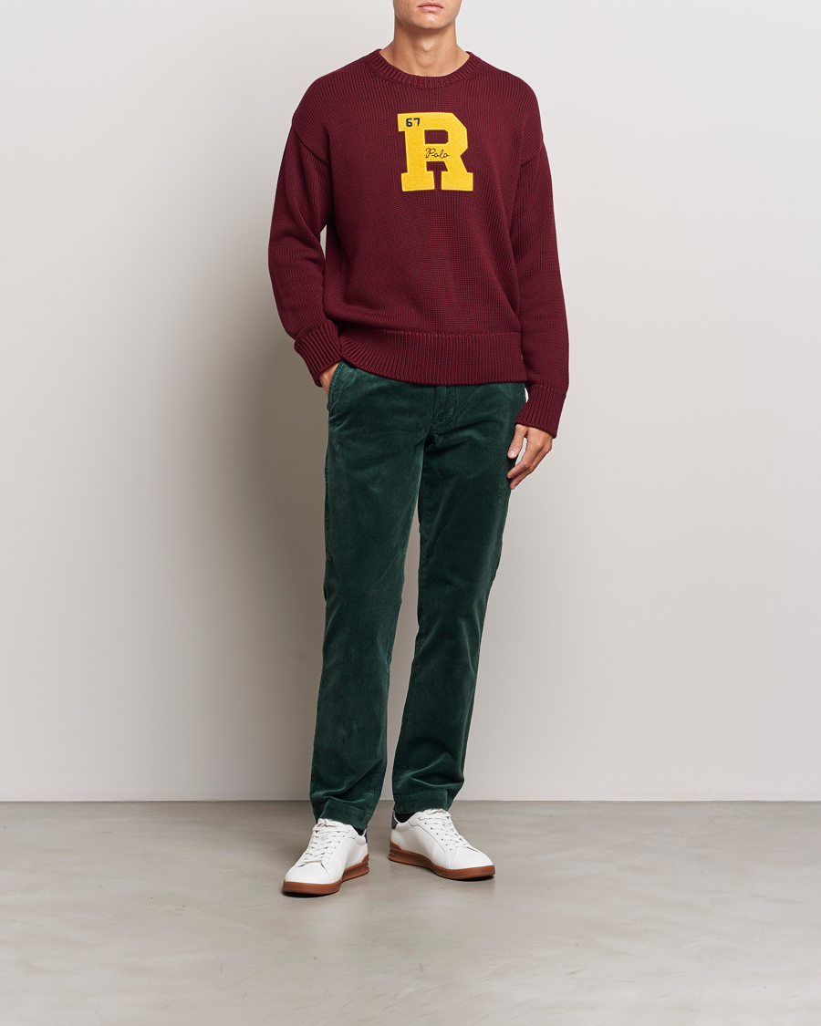 Uomini | Pantaloni | Polo Ralph Lauren | Bedford Corduroy 5-Pocket Pants College Green