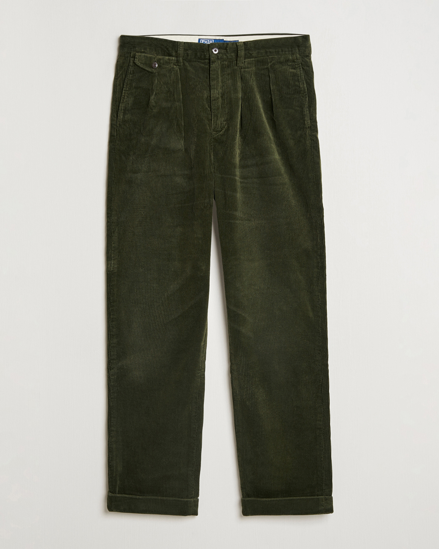 Uomini | Pantaloni | Polo Ralph Lauren | Whitman Pleated Pants Country Olive