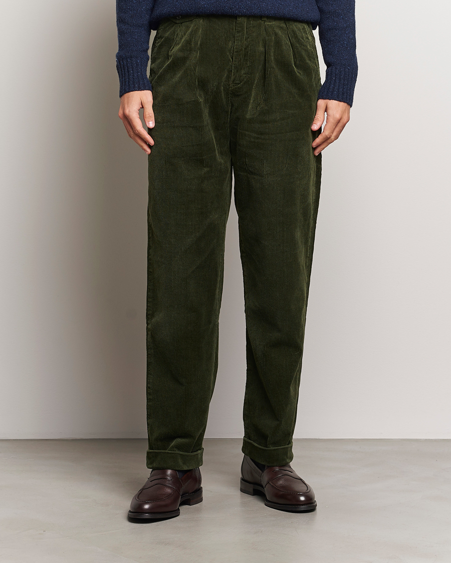 Uomini | Pantaloni | Polo Ralph Lauren | Whitman Pleated Pants Country Olive
