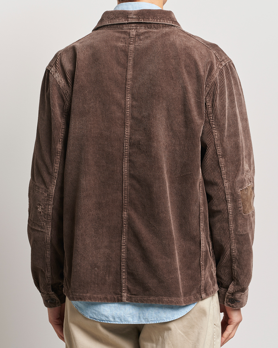 Uomini | Giacche | Polo Ralph Lauren | Unlined Field Jacket Hanford Brown Repair