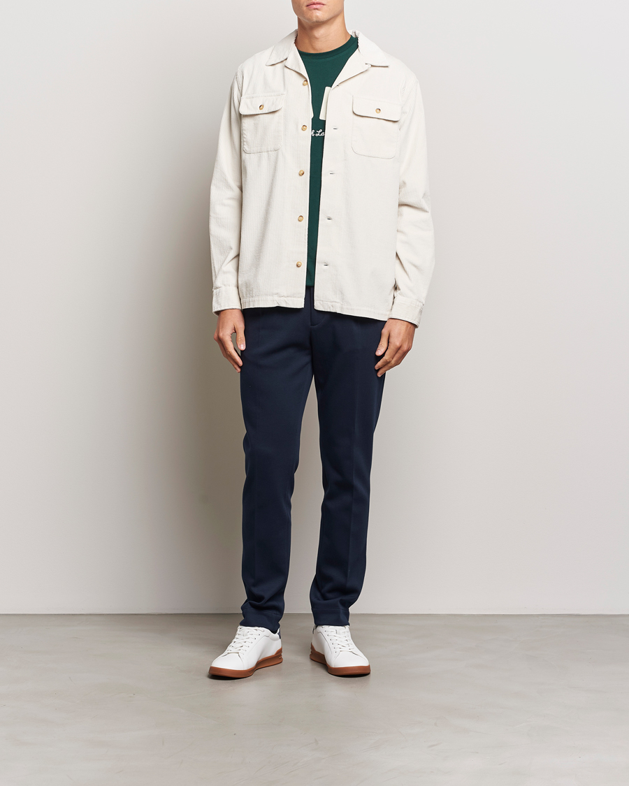 Uomini | Camicie | Polo Ralph Lauren | Corduroy Western Shirt Antique Cream
