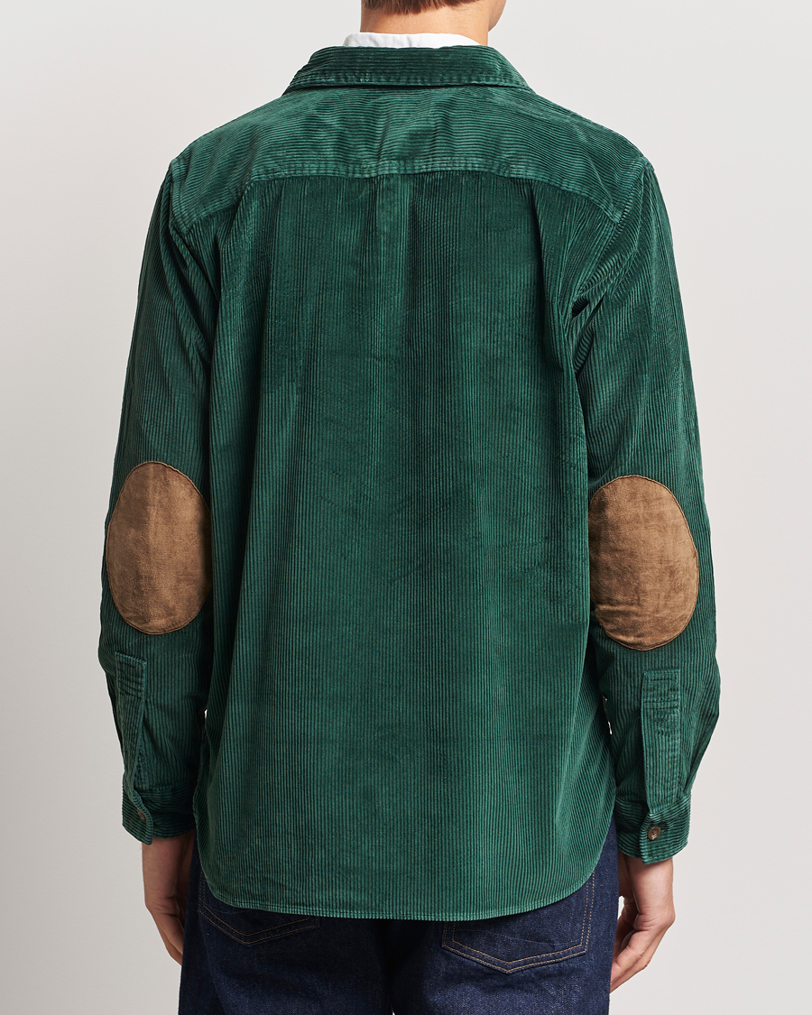 Uomini | Camicie | Polo Ralph Lauren | Corduroy Patch Shirt Moss Agate
