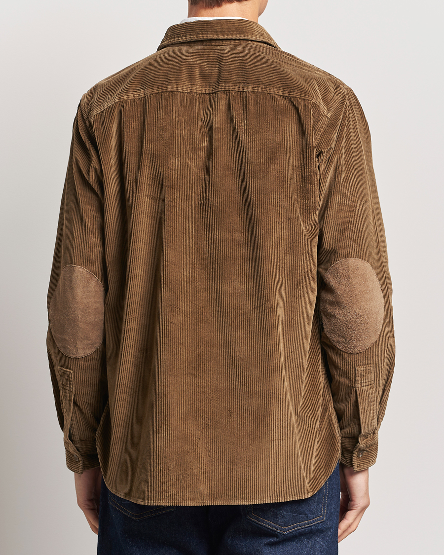 Uomini | Camicie | Polo Ralph Lauren | Corduroy Patch Shirt York Brown