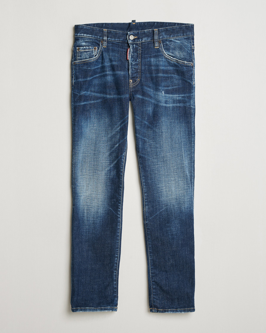 Uomini | Jeans | Dsquared2 | Skater Jeans Medium Blue