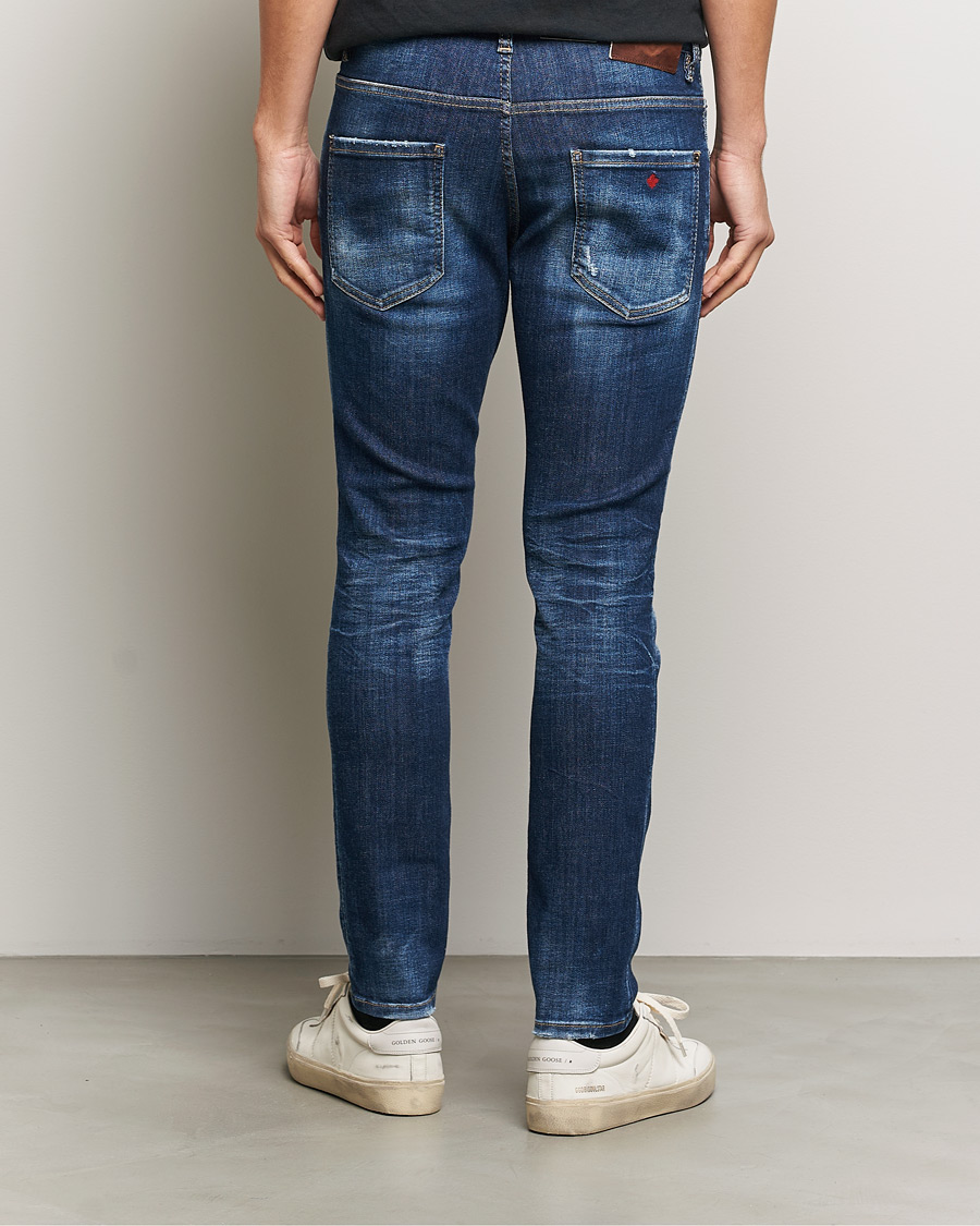 Uomini | Jeans | Dsquared2 | Skater Jeans Medium Blue