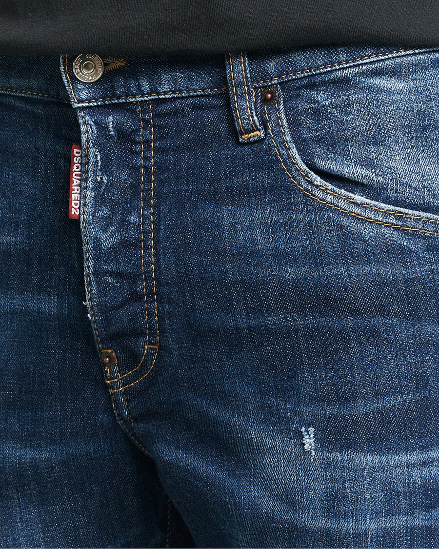 Uomini | Jeans | Dsquared2 | Skater Jeans Medium Blue
