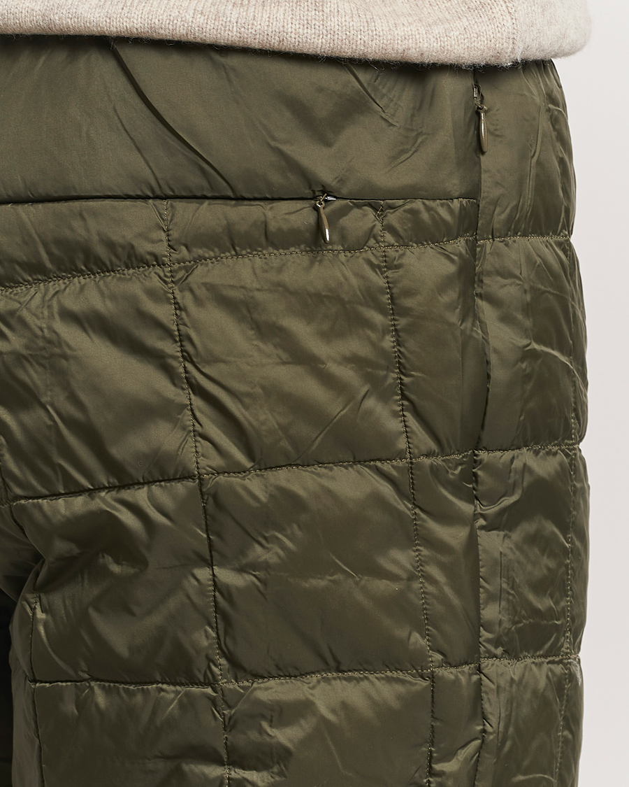 Uomini | Pantaloni | TAION | Regular Straight Down Pants Dark Olive