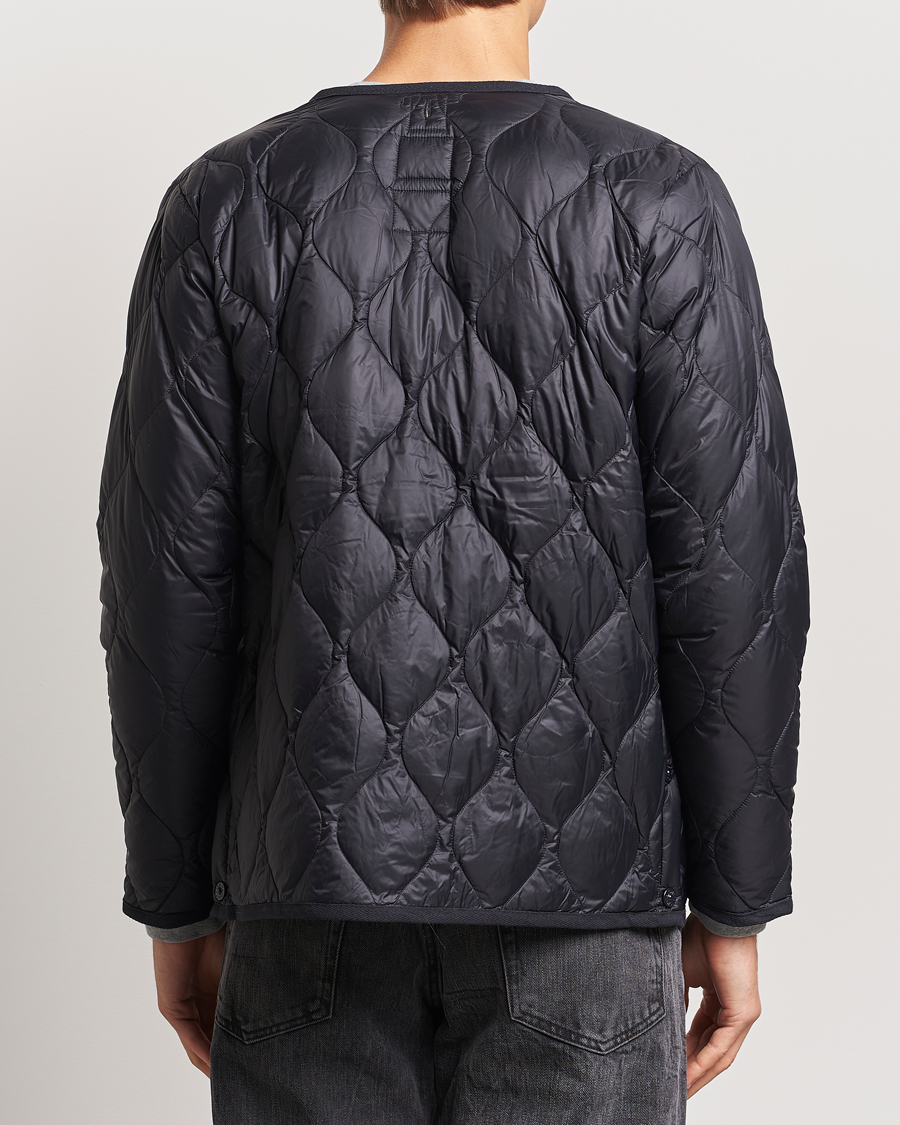 Uomini | Giacche | TAION | Military Crew Neck Down Jacket Black
