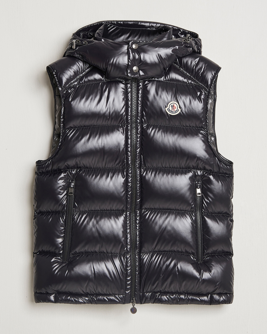 Uomini | Gilet | Moncler | Bormes Down Vest Black