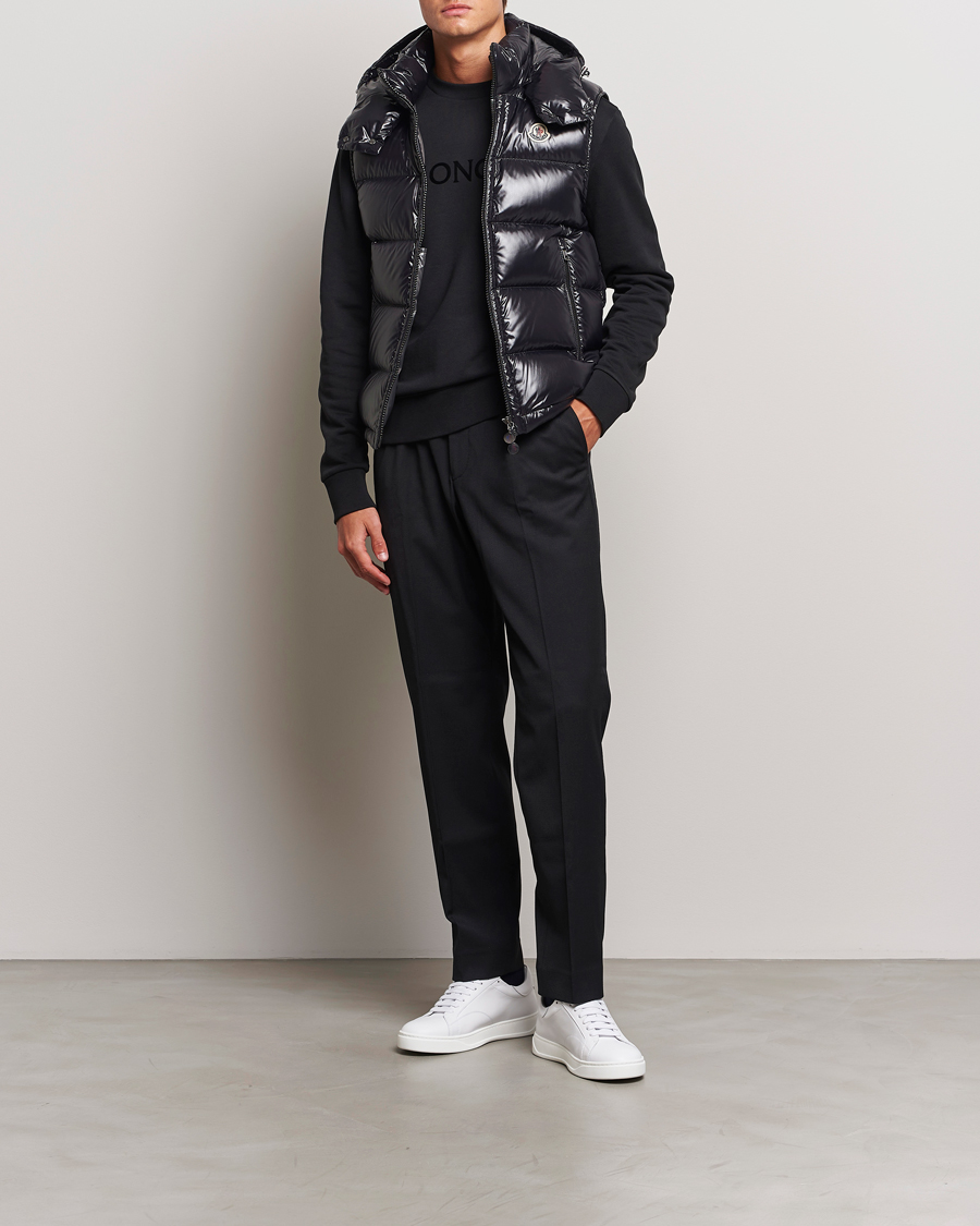Uomini | Gilet | Moncler | Bormes Down Vest Black
