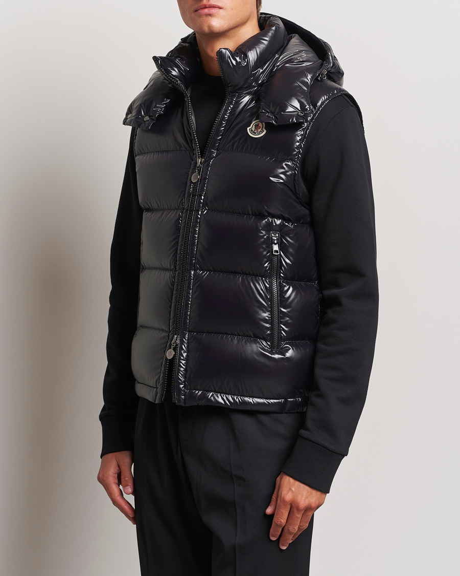 Uomini | Gilet | Moncler | Bormes Down Vest Black