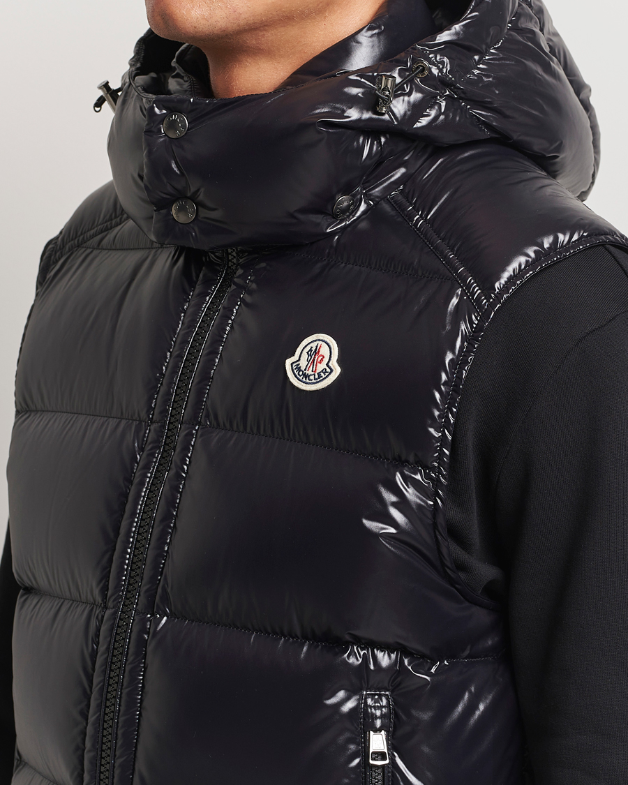 Uomini | Gilet | Moncler | Bormes Down Vest Black