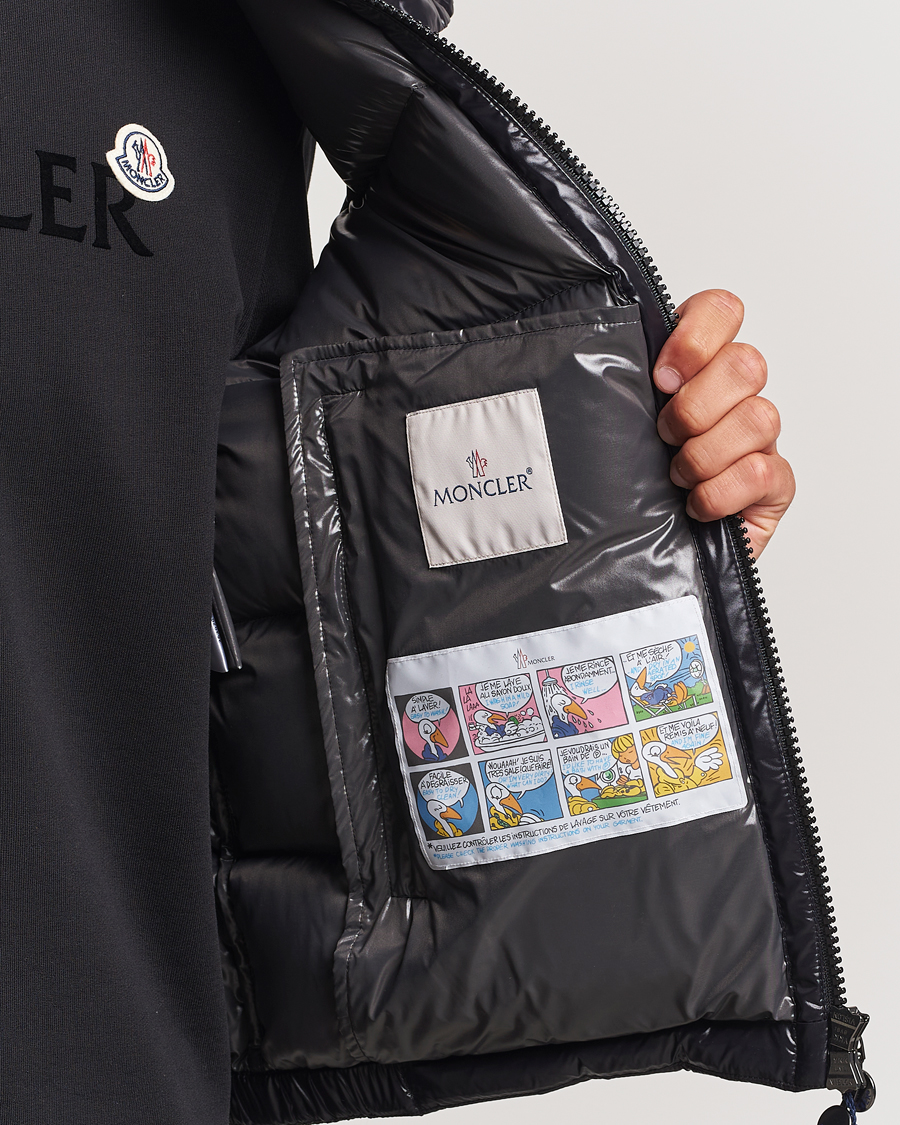 Uomini | Gilet | Moncler | Bormes Down Vest Black