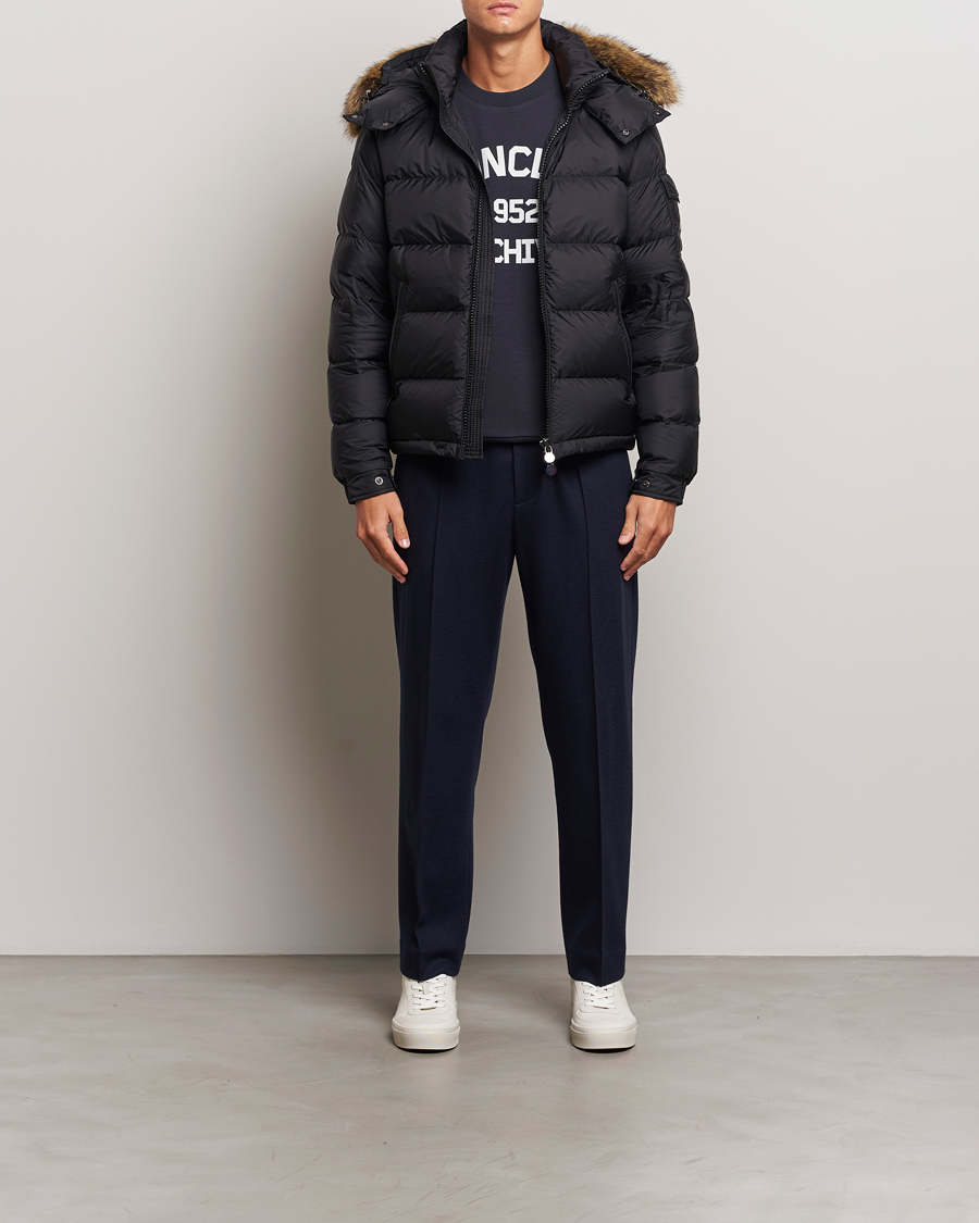 Uomini | Giacche | Moncler | Maya Faux Fur Jacket Black