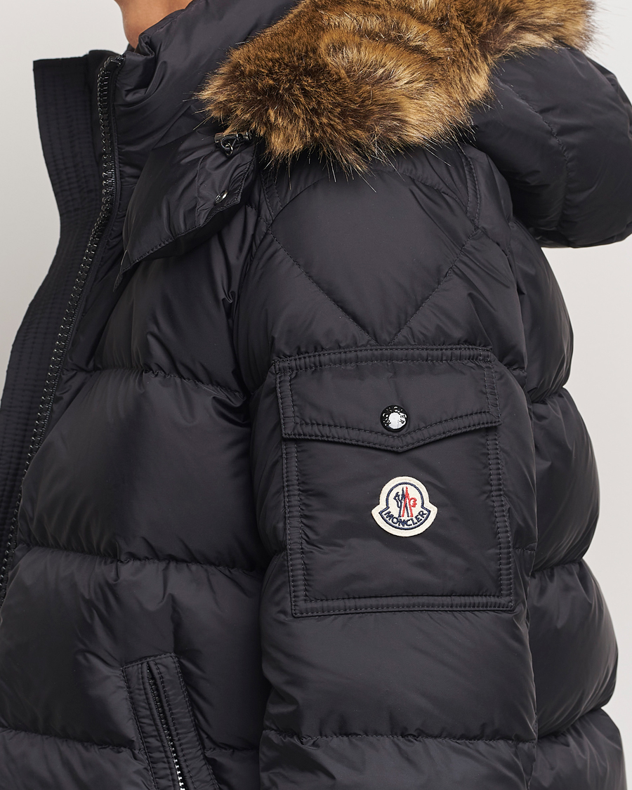 Uomini | Giacche | Moncler | Maya Faux Fur Jacket Black