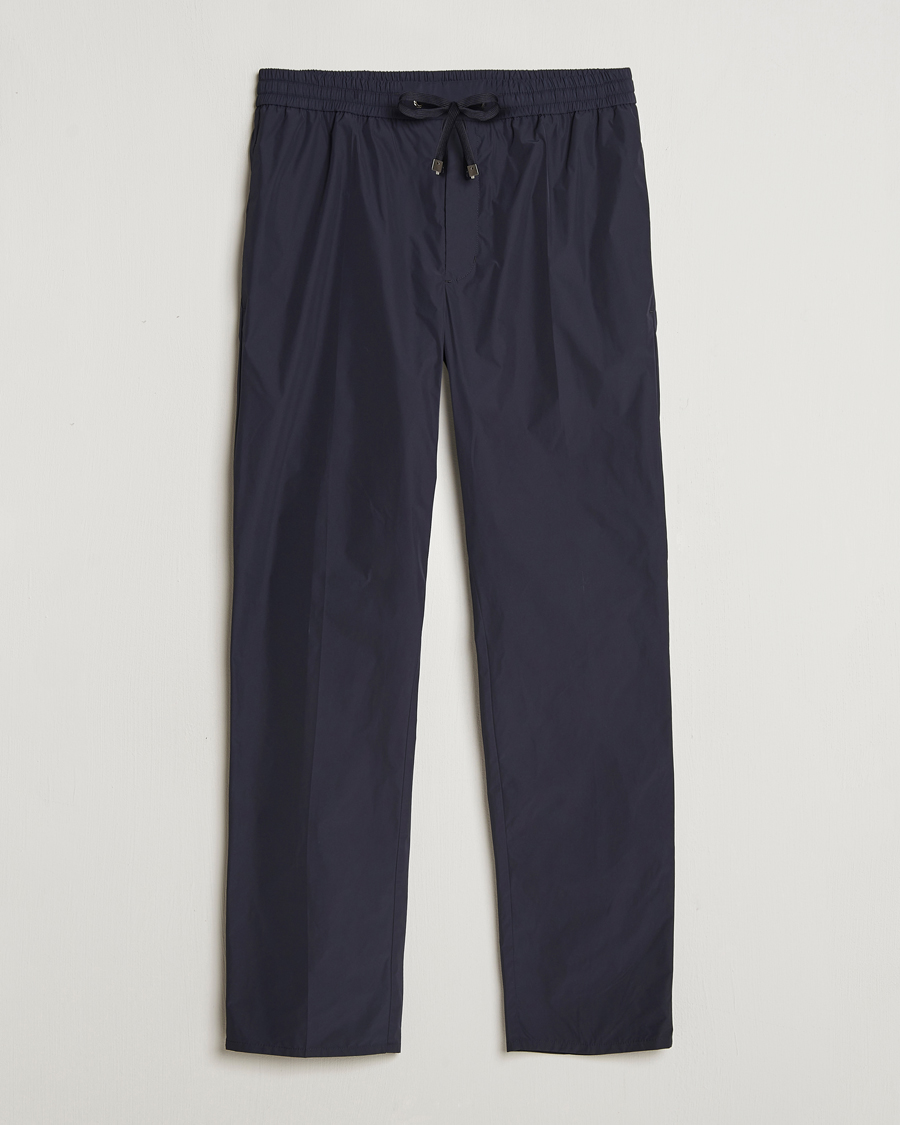 Uomini | Pantaloni | Moncler | Drawstring Pants Navy