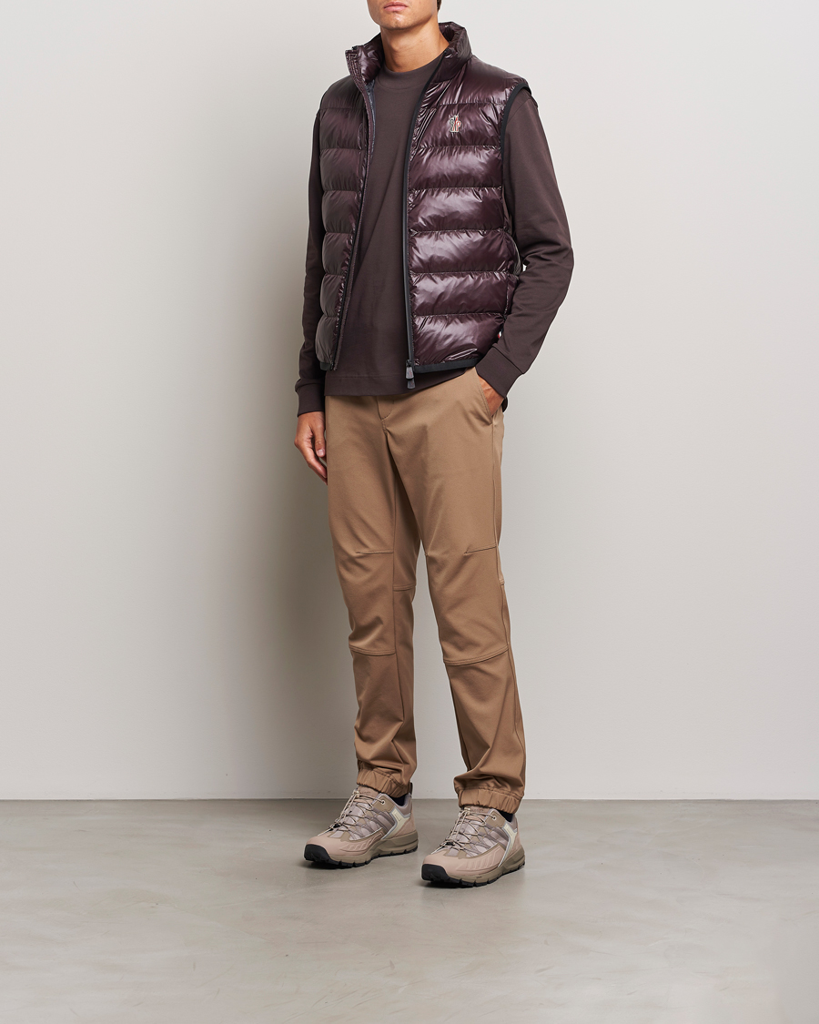 Uomini | Pantaloni | Moncler Grenoble | Belted Tech Pants Beige