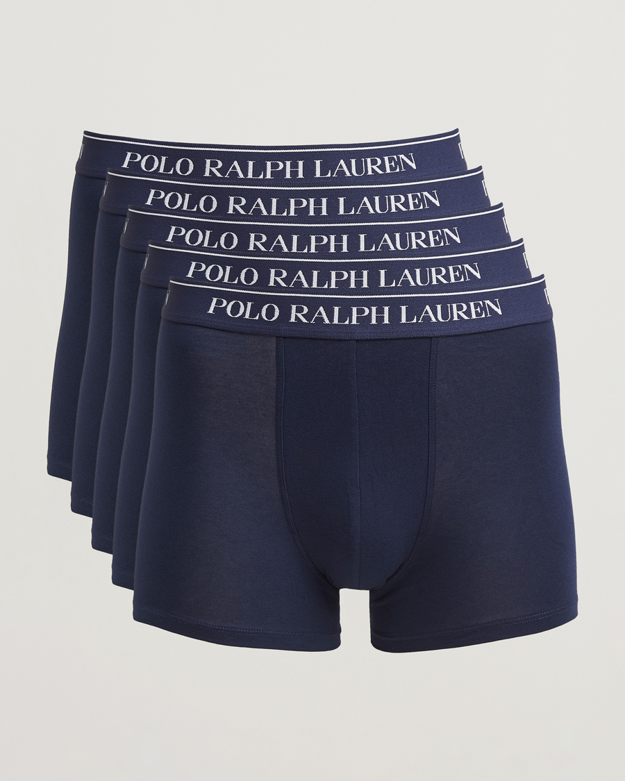 Uomini | Biancheria intima | Polo Ralph Lauren | 5-Pack Trunk Cruise Navy