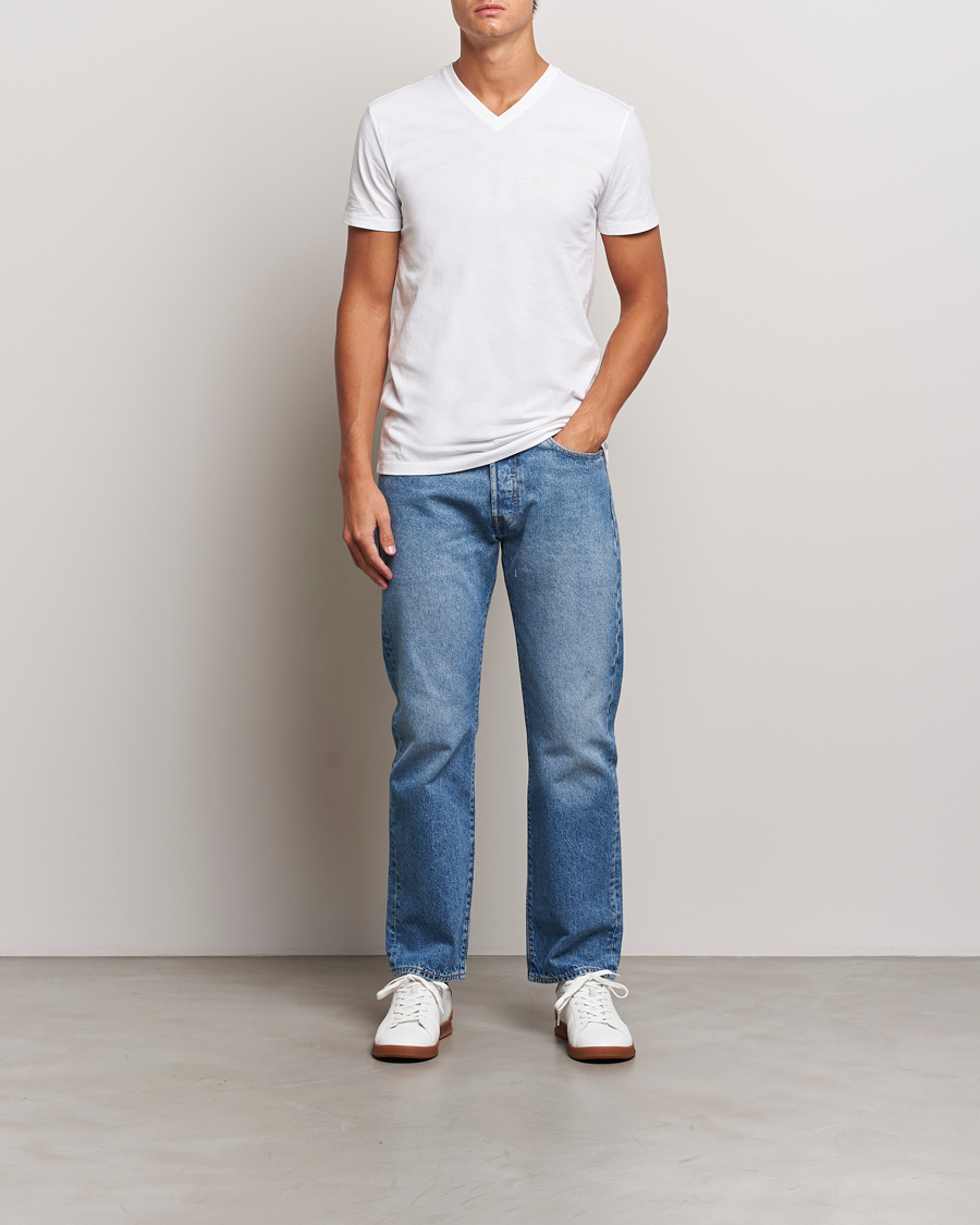 Uomini | T-shirt | Polo Ralph Lauren | 3-Pack V Neck T-Shirt White