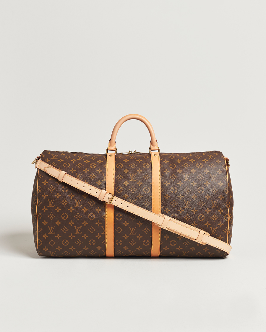 Uomini | Louis Vuitton Pre-Owned Keepall Bandoulière 55 Monogram | Louis Vuitton Pre-Owned | Keepall Bandoulière 55 Monogram